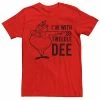 Men's Disney Alice In Wonderland "I'm With Tweedledee" Tee -Disney Sales Store unnamed file 1024