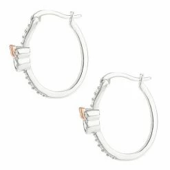 Disney's Minnie Mouse Kids' Cubic Zirconia Hoop Earrings -Disney Sales Store unnamed file 1034