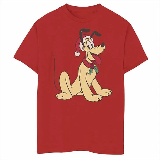 Disney's Pluto Boys 8-20 Classic Christmas Portrait Graphic Tee Disney's Pluto Boys 8-20 Classic Christmas Portrait Graphic Tee -Disney Sales Store unnamed file 1043