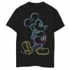 Disney's Mickey Mouse Boys 8-20 Neon Outline Tee -Disney Sales Store unnamed file 1044