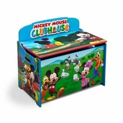 Disney's Mickey Mouse Deluxe Toy Box By Delta Children -Disney Sales Store unnamed file 1048