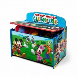 Disney's Mickey Mouse Deluxe Toy Box By Delta Children -Disney Sales Store unnamed file 1050