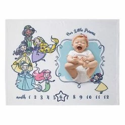 Disney Princess Milestone Baby Blanket -Disney Sales Store unnamed file 1062