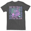 Men's Disney Alice In Wonderland Cheshire Cat "We're All Mad Here" Tee -Disney Sales Store unnamed file 1090