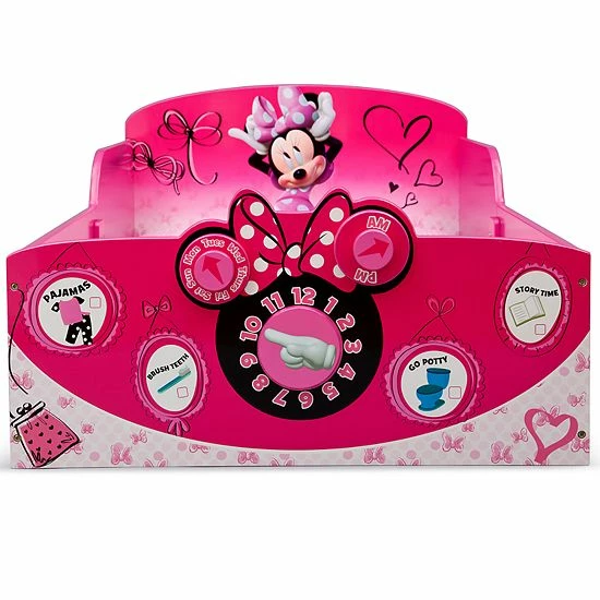 Disney's Minnie Mouse Interactive Wood Toddler Bed By Delta Children 6 Disney's Minnie Mouse Interactive Wood Toddler Bed By Delta Children - Image 4