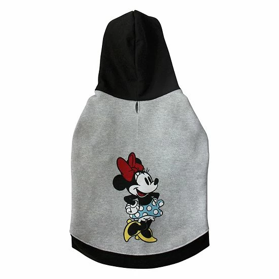 Disney Standing Minnie Fleece Pet Hoodie Disney Standing Minnie Fleece Pet Hoodie -Disney Sales Store unnamed file 1106