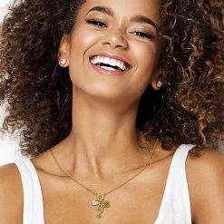 Disney's The Little Mermaid 18k Gold Plated Charm Necklace -Disney Sales Store unnamed file 1122