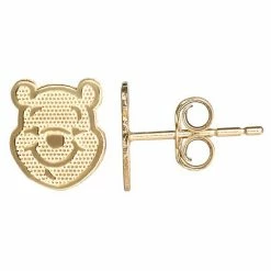 Disney's 14k Gold Winnie The Pooh Stud Earrings