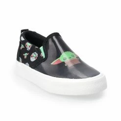 Disney Star Wars The Mandalorian Grogu 5D Little Kids' Slip-On Shoes
