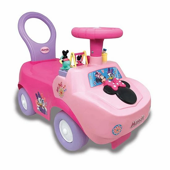 Disney's Minnie Mouse Playtime Light & Sound Activity Ride-On Toy By Kiddieland 3 Disney's Minnie Mouse Playtime Light & Sound Activity Ride-On Toy By Kiddieland
