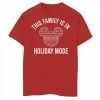 Disney's Mickey Mouse & Friends Boys 8-20 Christmas Family Holiday Mode Graphic Tee 2 Disney's Mickey Mouse & Friends Boys 8-20 Christmas Family Holiday Mode Graphic Tee -Disney Sales Store unnamed file 1194