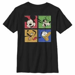 Disney's Mickey Mouse & Friends Boys 8-20 Laughing Panels Graphic Tee