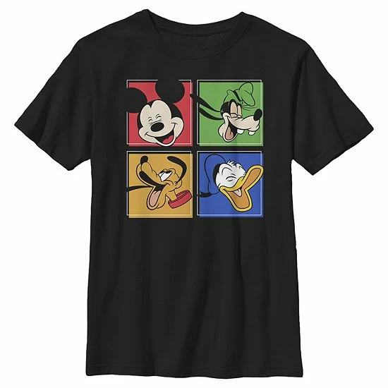 Disney's Mickey Mouse & Friends Boys 8-20 Laughing Panels Graphic Tee Disney's Mickey Mouse & Friends Boys 8-20 Laughing Panels Graphic Tee -Disney Sales Store unnamed file 1195