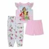 Toddler Girl Disney Princess Princess Friends Top & Bottoms Pajama Set