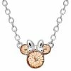 Disney's Minnie Mouse Crystal Birthstone Necklace June 1 Disney's Minnie Mouse Crystal Birthstone Necklace June -Disney Sales Store unnamed file 1197