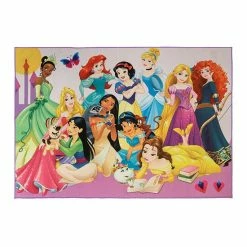 Disney's Princess Party Rug - 4'6'' X 6'6''