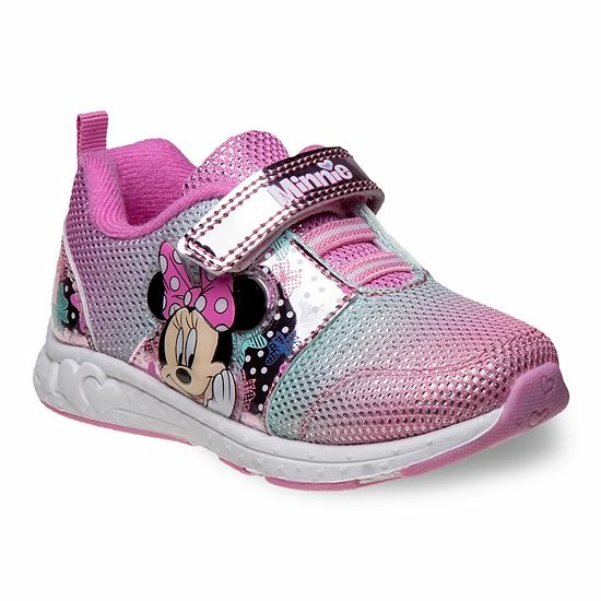 Disney's Minnie Mouse Toddler Girls' Light-Up Shoes 3 Disney's Minnie Mouse Toddler Girls' Light-Up Shoes