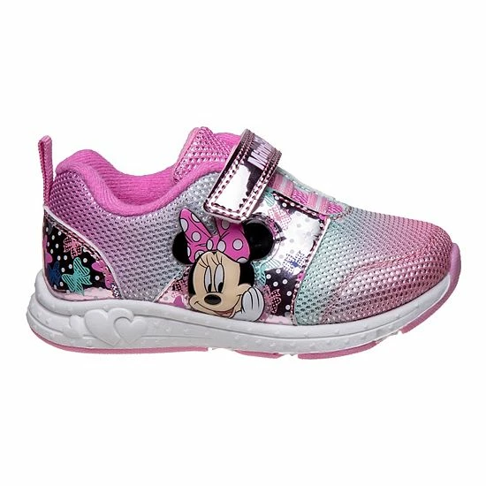 Disney's Minnie Mouse Toddler Girls' Light-Up Shoes 4 Disney's Minnie Mouse Toddler Girls' Light-Up Shoes - Image 2