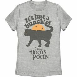 Juniors' Disney Hocus Pocus Thackery Binx It's Just A Bunch Of Tee
