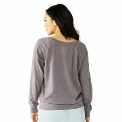 Disney's Mickey And Minnie Mouse Eating Together Slouchy Juniors' Terry Graphic Sweatshirt -Disney Sales Store unnamed file 1295