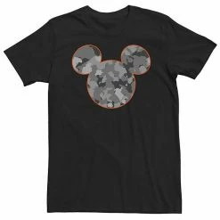 Big & Tall Disney Mickey Mouse Camouflage Logo Tee