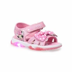 Disney's Minnie Mouse Toddler Girls' Light-Up Sandals