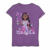 Disney's Encanto Girls 7-16 Isabela Portrait Graphic Tee Purple Berry