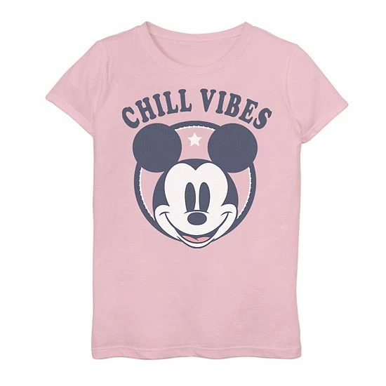 Disney's Mickey Mouse Girls 7-16 Chill Vibes Portrait Graphic Tee Disney's Mickey Mouse Girls 7-16 Chill Vibes Portrait Graphic Tee -Disney Sales Store unnamed file 1408