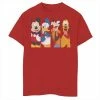 Disney's Mickey Mouse Boys 8-20 Bro Time Panels Graphic Tee Red