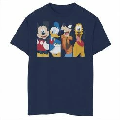Disney's Mickey Mouse Boys 8-20 Bro Time Panels Graphic Tee Red -Disney Sales Store unnamed file 1427