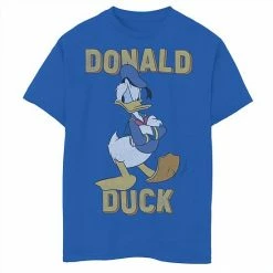 Disney's Donald Duck Boys 8-20 Angry Pose Arms Crossed Tee