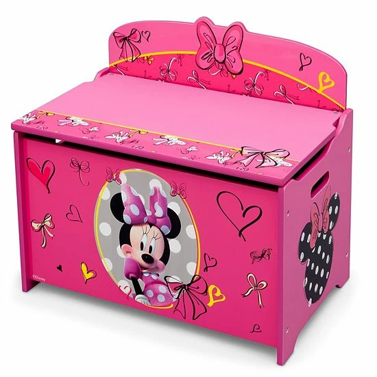 Disney's Minnie Mouse Deluxe Toy Box by Delta Children Disney's Minnie Mouse Deluxe Toy Box By Delta Children -Disney Sales Store unnamed file 1433