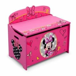 Disney's Minnie Mouse Deluxe Toy Box By Delta Children 4 Disney's Minnie Mouse Deluxe Toy Box By Delta Children -Disney Sales Store unnamed file 1435