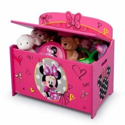 Disney's Minnie Mouse Deluxe Toy Box By Delta Children 6 Disney's Minnie Mouse Deluxe Toy Box By Delta Children -Disney Sales Store unnamed file 1437