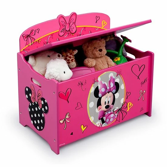 Disney's Minnie Mouse Deluxe Toy Box by Delta Children Disney's Minnie Mouse Deluxe Toy Box By Delta Children -Disney Sales Store unnamed file 1438