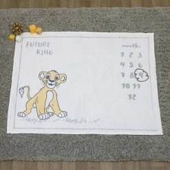 Disney's The Lion King Simba Milestone Baby Blanket -Disney Sales Store unnamed file 1471