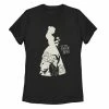 Juniors' Disney's Beauty And The Beast Belle Silhouette Missy Crew Tee -Disney Sales Store unnamed file 1482