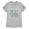 Juniors' Disney Frozen Every Adventure Quote Tee -Disney Sales Store unnamed file 1488