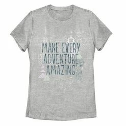 Juniors' Disney Frozen Every Adventure Quote Tee
