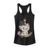 Juniors' Disney's Moana HeiHei And Pua Flowers Tank Top -Disney Sales Store unnamed file 1553