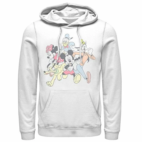 Men's Disney Mickey & Friends Group Shot Running Portrait Hoodie Men's Disney Mickey & Friends Group Shot Running Portrait Hoodie -Disney Sales Store unnamed file 1557