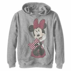 Disney's Mickey Mouse & Friends Boys 8-20 Minnie Mouse Shy Vintage Graphic Fleece Hoodie