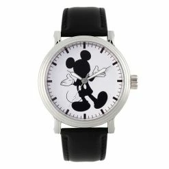 Disney's Mickey Mouse Men's Vintage Leather Watch