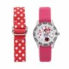 Disney's Minnie Mouse Kids' Time Teacher Watch Set -Disney Sales Store unnamed file 1595