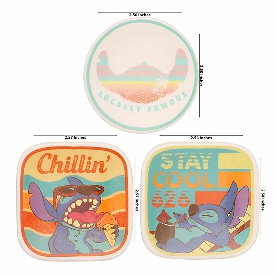 Disney's Stitch 3 Piece Trinket Set 6 Disney's Stitch 3 Piece Trinket Set - Image 4