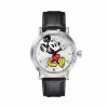 Disney's Mickey Mouse Men's Leather Watch Brown -Disney Sales Store unnamed file 1612