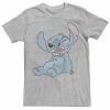 Men's Disney Lilo & Stitch Pop Art Comic Stitch Tee White -Disney Sales Store unnamed file 1641