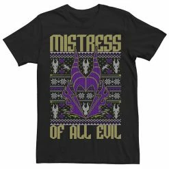 Men's Disney Villains Mistress Of All Evil Knit Sweater Tee