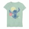 Girls 7-16 Disney Lilo & Stitch Floral Sunset Views Graphic Tee -Disney Sales Store unnamed file 1689