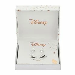 Disney's Mickey Mouse Crystal Stud, Heart Stud & Click-Top Hoop Earring Set -Disney Sales Store unnamed file 1691